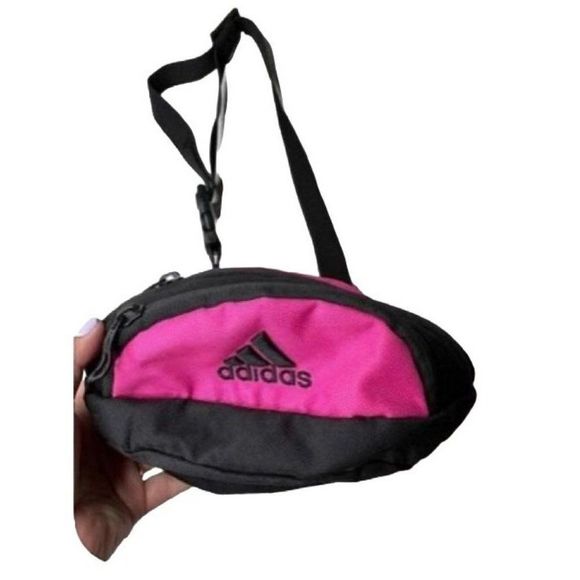 adidas Handbags - 𝅺Adidas Women Fanny Pack  One Size Black And Pink